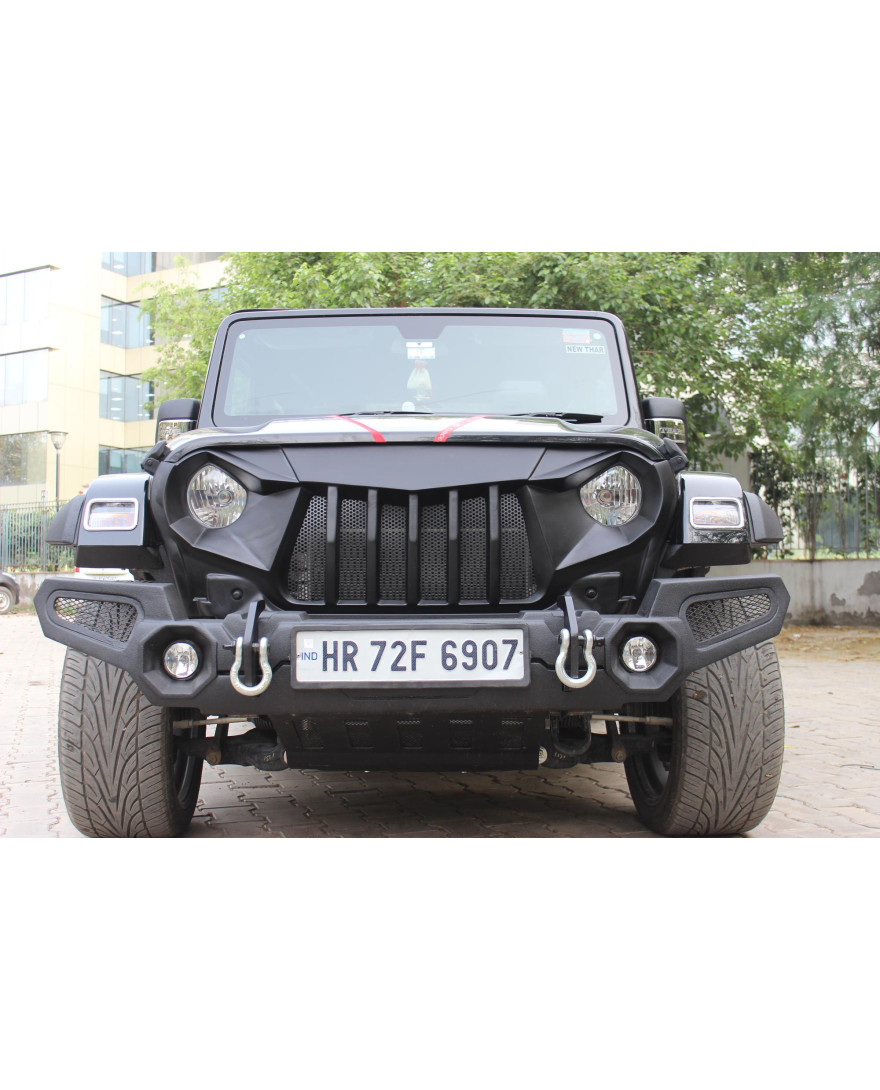 Bimbra 4x4 6 Slot Grill - Matt Black